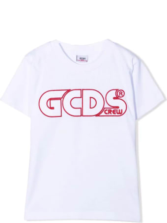 GCDS White Cotton T-shirt
