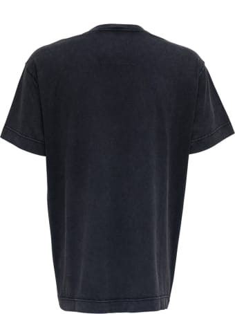 Givenchy Black Oversize Cotton T-shirt With Print
