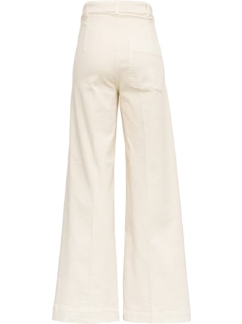 The Seafarer Delfin Cotton Blend Wide Pants