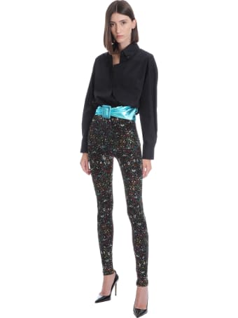 Alexandre Vauthier Shirt In Black Cotton