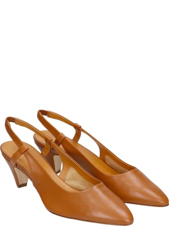 Fabio Rusconi Pumps In Leather Color Leather