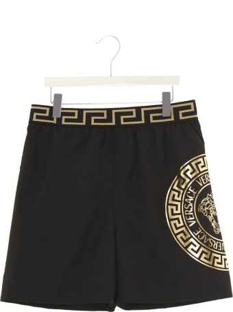 Young Versace Logo Swimshorts