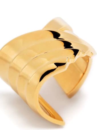 Leda Madera Susan Golden Brass Ring