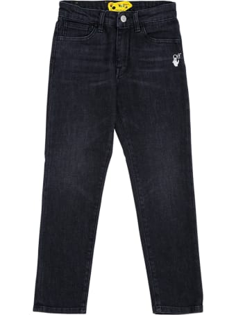 Off-White Slim Diags Denim Pant