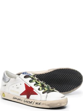 Golden Goose Sneakers With Camo Laces