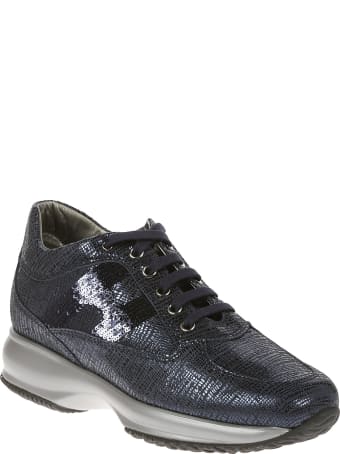 Hogan Interactive Sequin-coated Sneakers