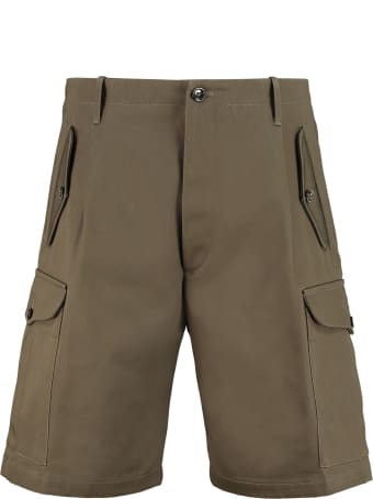 Nine in the Morning Cotton Cargo Bermuda Shorts