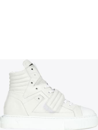 Gienchi White Deer Leather Hypnos Sneaker