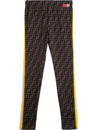 Fendi Lycra Ff Leggings