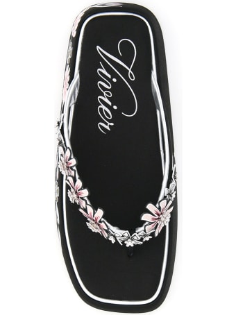 Roger Vivier Vivier Slide Blossom Mules 35