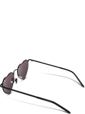Saint Laurent Black Heart Sunglasses