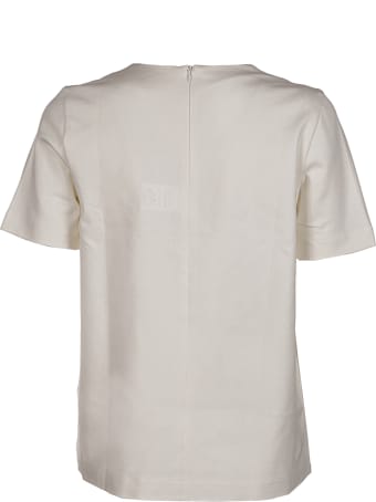 Paskal Short Sleeve Top With Heart Shaped Cut Out