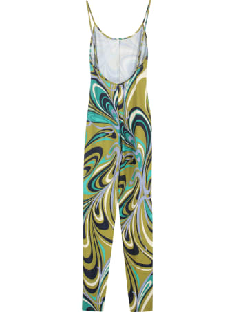 Emilio Pucci Printed Jersey Jumpsuit