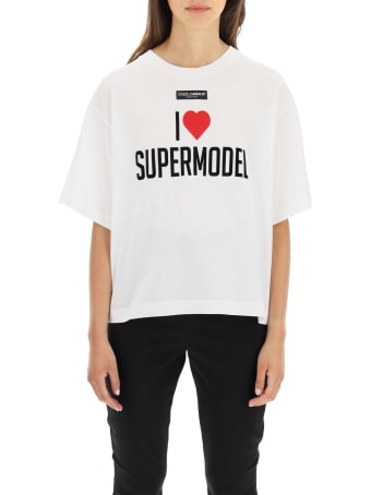 Dolce & Gabbana I Love Supermodel T-shirt