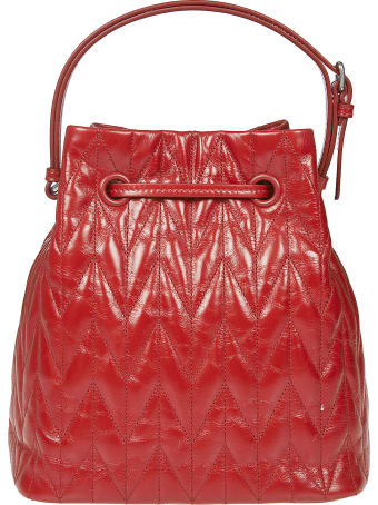Miu Miu Quilted Bucket Bag