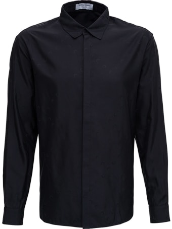 Marine Serre Black Cotton Moon Shirt