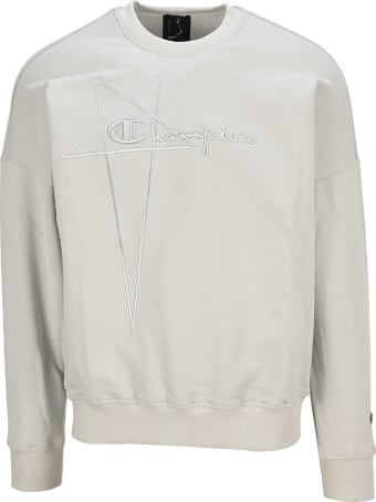 Rick Owens x Champion Embroidered Logo Sweatshirt