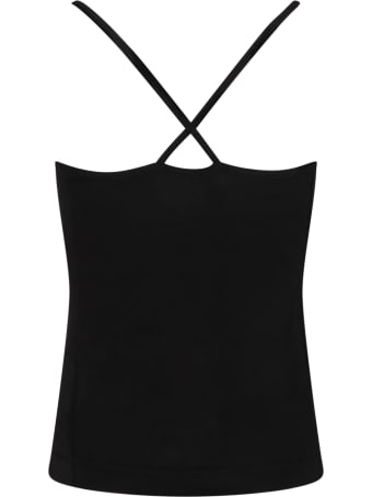 Molo Black ''janis'' Tank Top For Girl