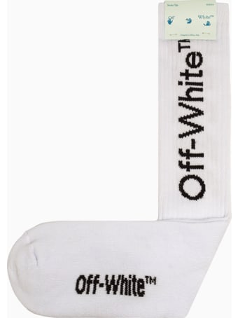 Off-White Arrows Mid Length Socks Omra001f21kni003