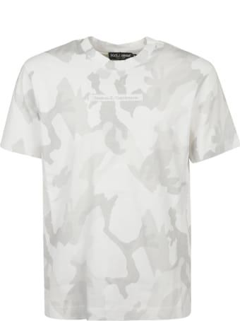 Dolce & Gabbana Camouflage Logo T-shirt