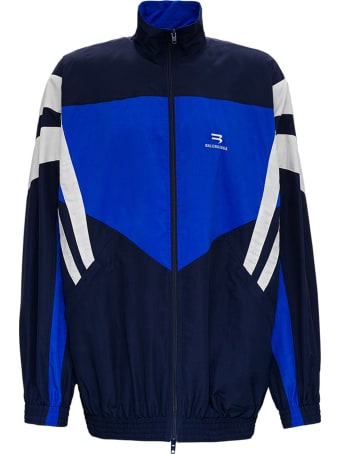 Balenciaga Tracksuit Jacket In Recycled Nylon
