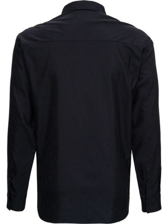 Marine Serre Black Cotton Moon Shirt