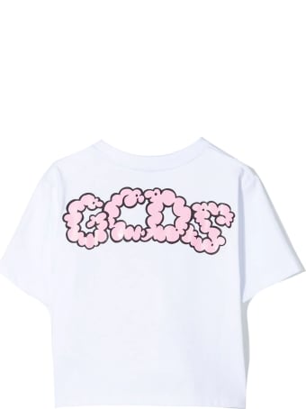 GCDS White Cotton T-shirt