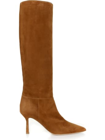 Ninalilou Suede Knee Boots