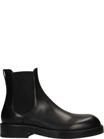 Ann Demeulemeester Stef Ankle Boots In Black Leather
