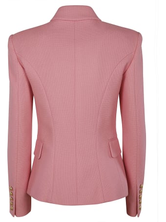 Balmain Double-breasted Plain Blazer