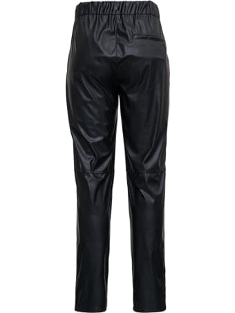 Antonelli Black Leatheret Taoro Pants