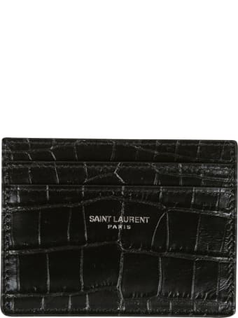 Saint Laurent Logo Card Holder