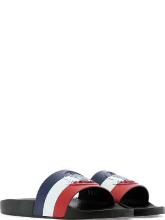 Moncler Moncler Logo Embossed Slides