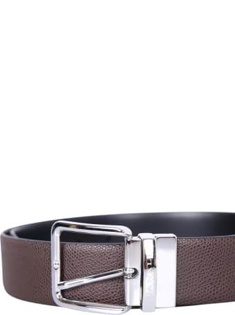 Canali Buckle Fastening Belt