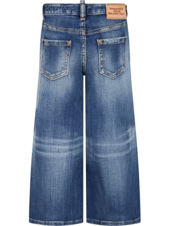 Dsquared2 Light Blue ''page'' Jeans For Kids