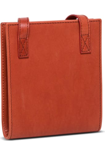 Jacquemus Le Gadjo Crossobody Bag In Brick Red Leather