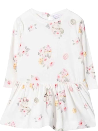 Monnalisa White Girl Dress