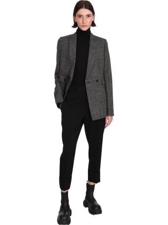 Sapio Blazer In Grey Wool