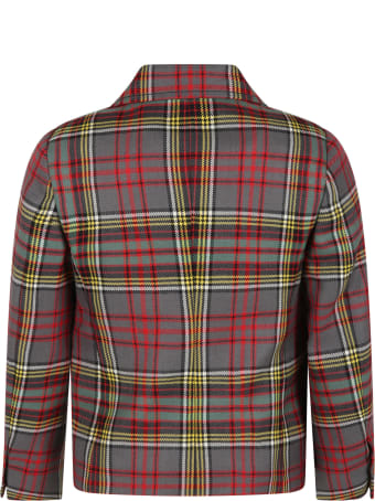Philosophy di Lorenzo Serafini Multicolor Jacket For Girl With Logo