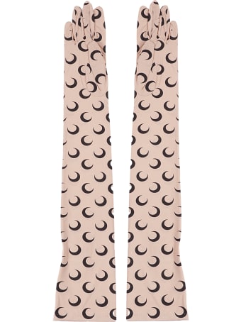 Marine Serre Second Skin Long Gloves