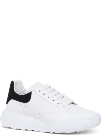 Alexander McQueen Oversize Sneakers In White Leather