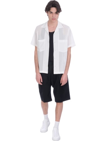 CMMN SWDN Shirt In White Polyester