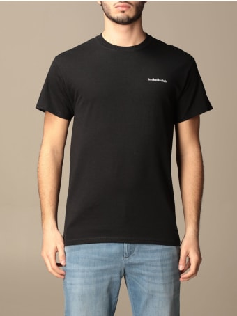 Backsideclub T-shirt Logo Backsideclub T-shirt In Cotton With Print