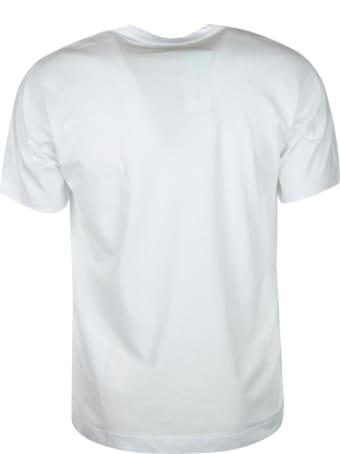 Comme des Garçons Centre Logo Print Regular T-shirt