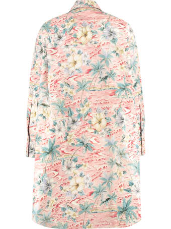 Moncler Genius 8 Moncler Palm Angels - Printed Cotton Shirt