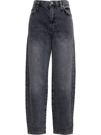 Frame Barrel Lage Grey Denim Jeans