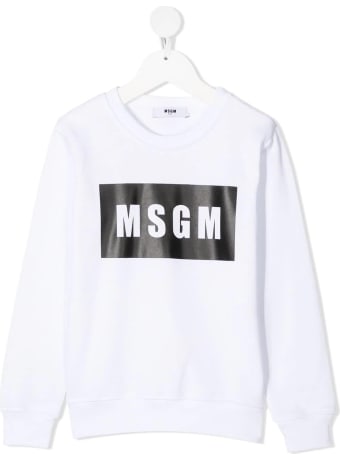 MSGM Logo Print Sweatshirt