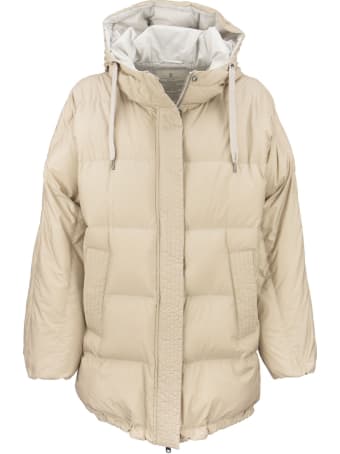 Brunello Cucinelli Hooded Water Repellent Down Jacket