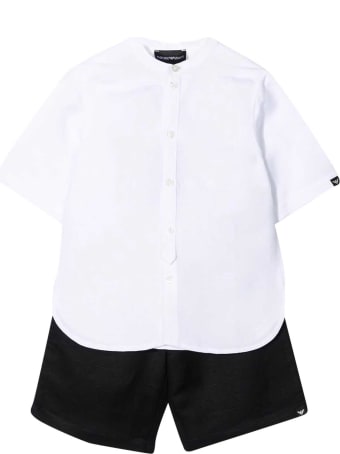Emporio Armani Shirt And Shorts Set