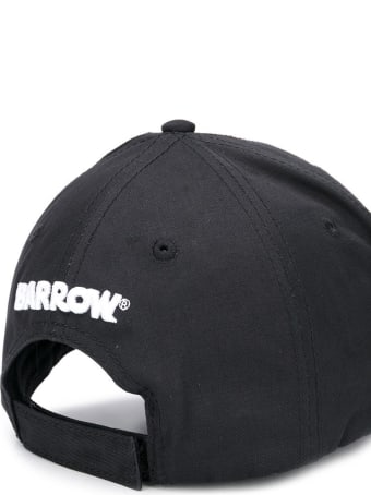 Barrow Smiley Hat In Black Cotton